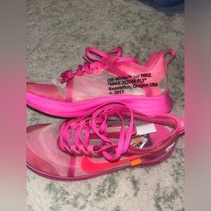 Off white x Nike running shoes